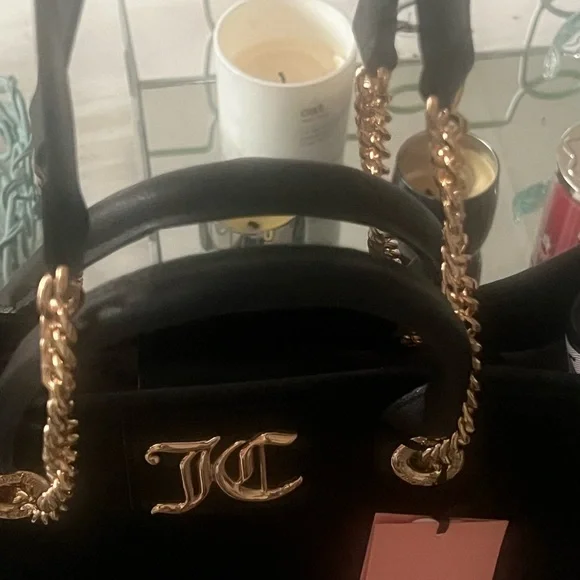 Juicy Couture Black and Gold Tote Bag NWT - Picture 5 of 6